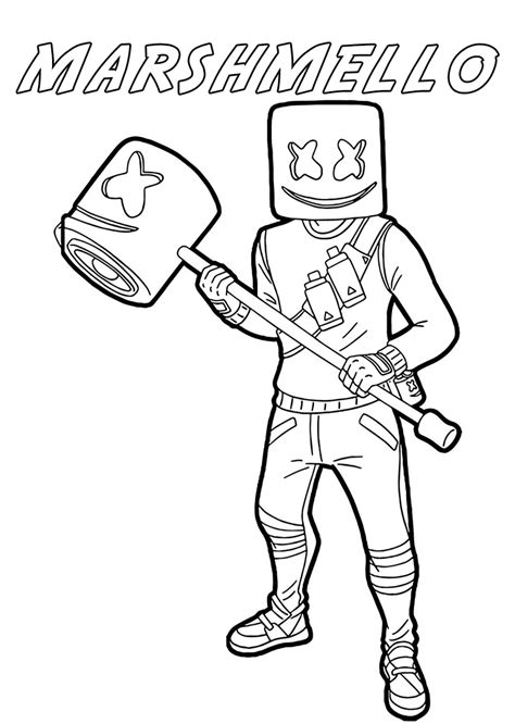 coloring pages  fortnite   gmbarco