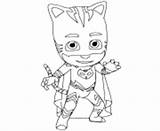 Coloring Pages Pj Mask Masks Catboy Printable Online Info Color sketch template