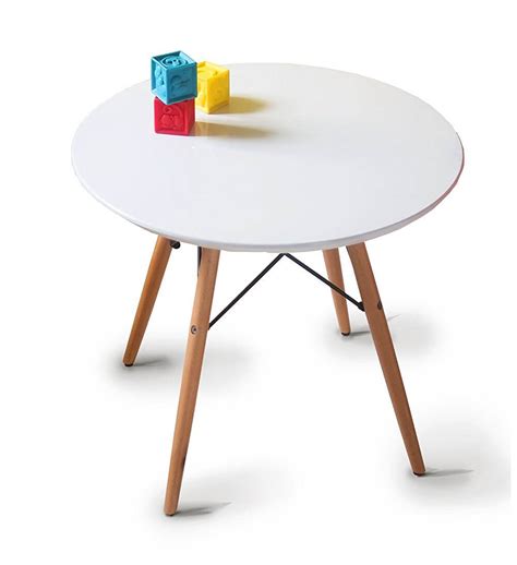 ceremony wood kids table modern furniture brickell collection