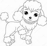 Pudel Poodle Desenho Caniche Cachorrinho Ausmalen sketch template