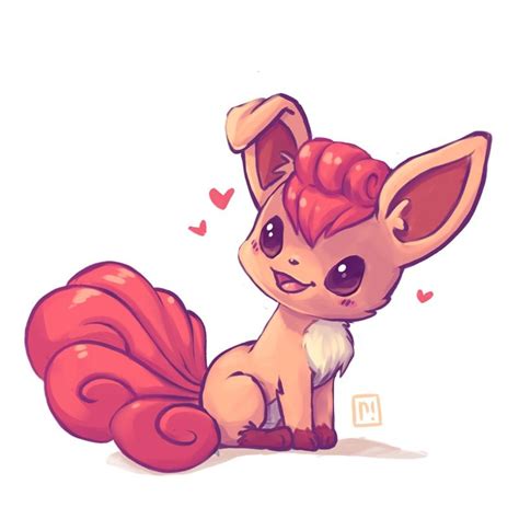 Vulpix Tumblr Pokemon Cute Fox Drawing Pokemon Drawings