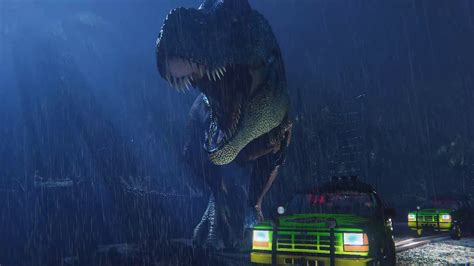 T Rex Breakout Terrifyingly Realistic Recreation Of The T Rex Scene