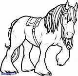 Clydesdale Shire Clipartmag sketch template