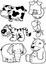 Bichos Animale Colorat Fofos Dos Bichinhos Fofinhos Figuras Planse Clopotel Coloringcity sketch template