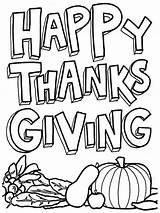 Thanksgiving Coloring Pages Printable Cute Happy Drawing Color Adults Getdrawings Print Clipartmag Impressive Getcolorings sketch template