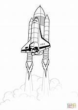 Shuttle sketch template