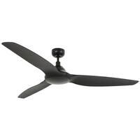 shop fanimation drone   ceiling fan glossy black  shipping today overstock
