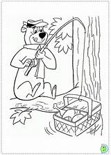 Yogi Bear Coloring Pages Dinokids Printable Clipart Cartoon Close Library Popular Books sketch template