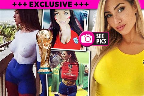 world cup girls sexy fans strutting their stuff in russia daily star
