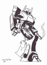 Shockwave Transformers G1 sketch template