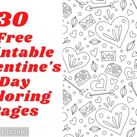 printable valentines day cards  color   valentines day