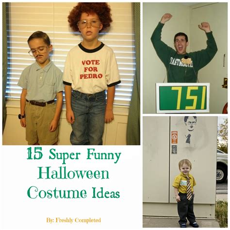 freshly completed funny halloween costume ideas