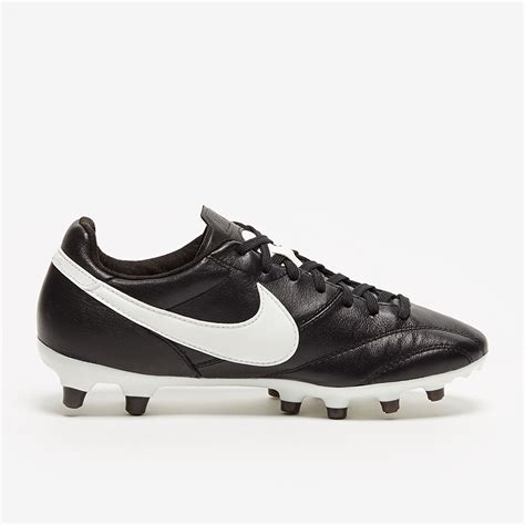 nike football boots nike  premier fg boots black white firm ground mens boots