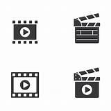 Clapboard Icon Film Movie Set Vector Vecteezy sketch template