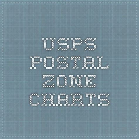 usps postal zone charts chart postal usps