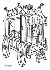 Hunchback Carriage Coloring Pages Horse Drawn Drawing Dame Notre Color Hellokids Print Carrosse Getdrawings Clipartmag sketch template
