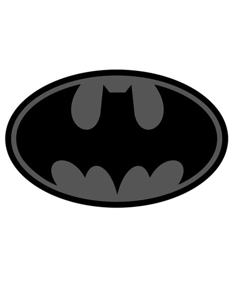 batman stencil clipart
