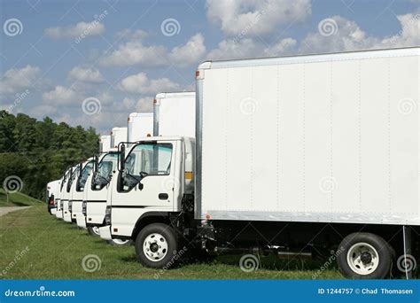 fleet  trucks stock image image  outdoors daytime