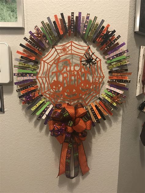 this wreath is sold on etsy clothespin wreath christmas halloween