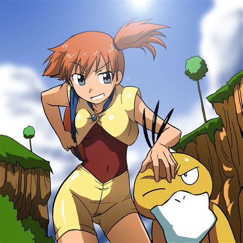 confident misty and her psyduck pokemon misty sorted by position luscious
