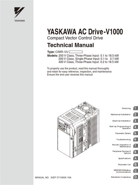 manual yaskawa   electrical wiring power supply