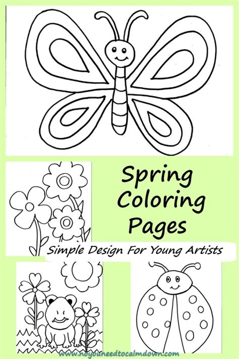 spring coloring pages  kids coloring spring kids printable
