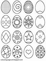 Easter Egg Eggs Coloring Printable Drawing Colouring Designs Drawings Kids Multiple Patterns Sheet Line Colour Symbol Abstract Hatching Pages Sheets sketch template
