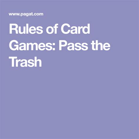 printable garbage card game rules trash pandas  raucous raccoon