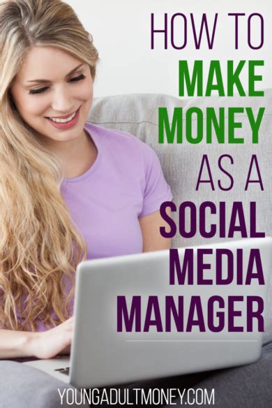 money   social media manager young adult money