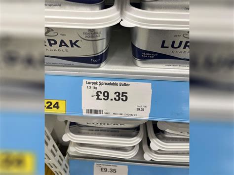 lurpak warning food prices    worse  supermarket sells butter