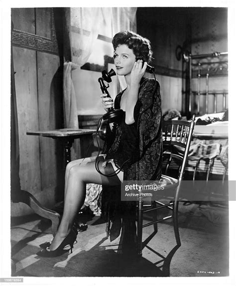 lee remick on the phone in publicity portrait for the film anatomy