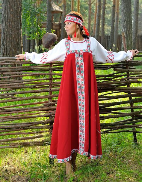 Traditional Russian Costume Varvara Russian Clothing Russian