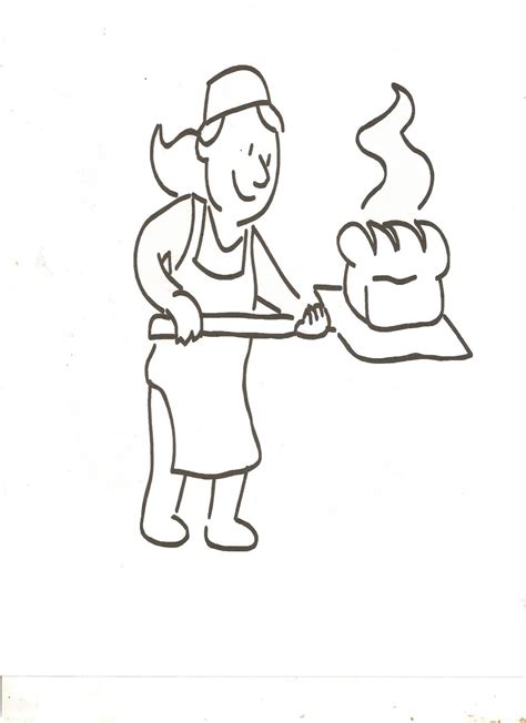 loaf  bread coloring page   letter  adventures  kids