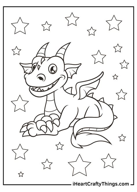 dragon coloring pages updated