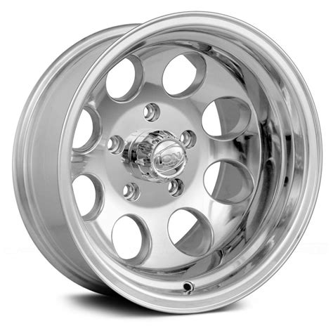 ion alloy  wheels polished silver rims