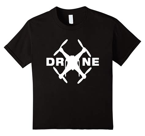 drone  shirt uav unmanned aerial vehicle robot graphic tee funny kawaii tops tees printed