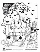 Halloween Coloring Pages Thomas Printable Spooktacular Train Printables Popular Library Clipart sketch template