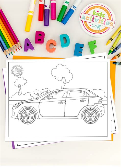 cool cars coloring pages kids activities blog