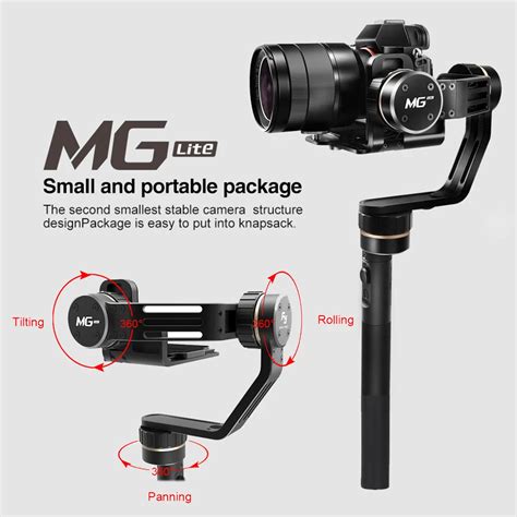 buy mg lite  axis handheld mirrorless camera gimbal stabilizer  sony