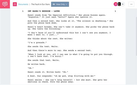 write text messages   screenplay formatting explained