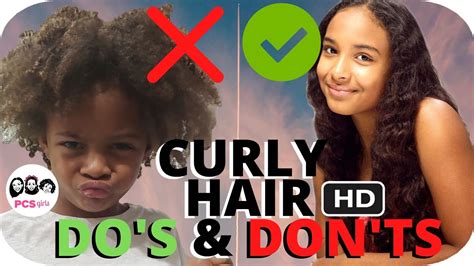 curly hair do s and don ts hair care routine curly hair pcsgirls
