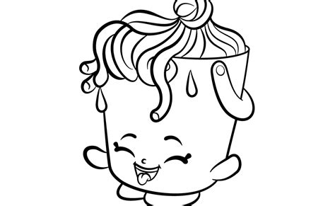 shopkins coloring pages cleaning molly mops shopkins season