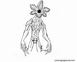 Stranger Demogorgon Ausmalbilder Colorir Desenhos Imprimer Gratuitement Gratuitamente Imprime Gratis sketch template