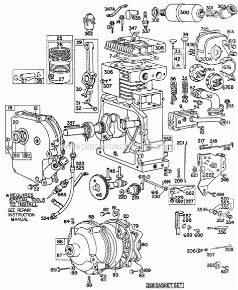 hp briggs  stratton engine parts diagram   aseplinggiscom