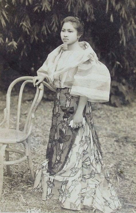 filipina girl 1910 philippine art philippine fashion filipino art