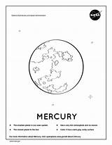 Mercury Spaceplace sketch template