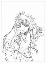 Coloring Anime Pages Manga Adults Dragon Ball Games Angelique Printable Drawing Cool Rayne Neo Color Print Girl Arcade Mangas People sketch template