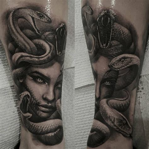 Realistic Medusa Tattoo Sleeve Best Tattoo Ideas
