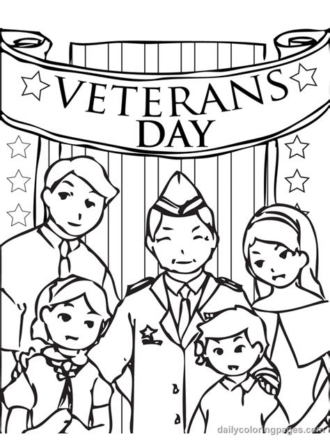 veterans day coloring sheet  printable quality coloring coloring home