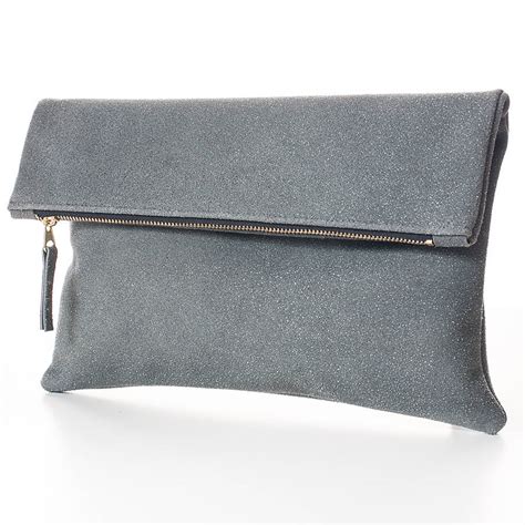 pewter fold  clutch bag  red ruby rouge notonthehighstreetcom